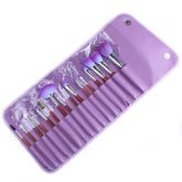 Pinceis roxo com 16 unidades