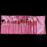Pincel rosa com 20 unidades - profissional